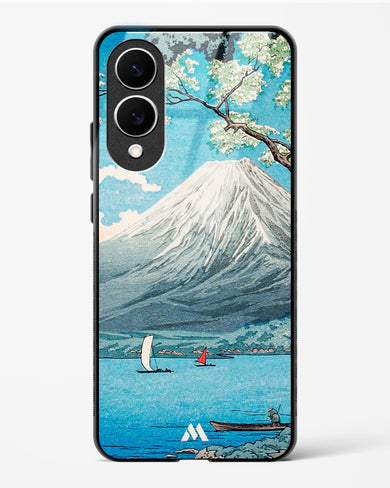 Mount Fuji from Lake Yamanaka [Hiroaki Takahashi] Glass Case Phone Cover (Samsung)