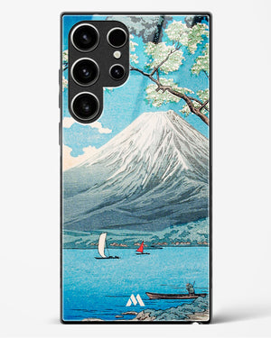 Mount Fuji from Lake Yamanaka [Hiroaki Takahashi] Glass Case Phone Cover (Samsung)