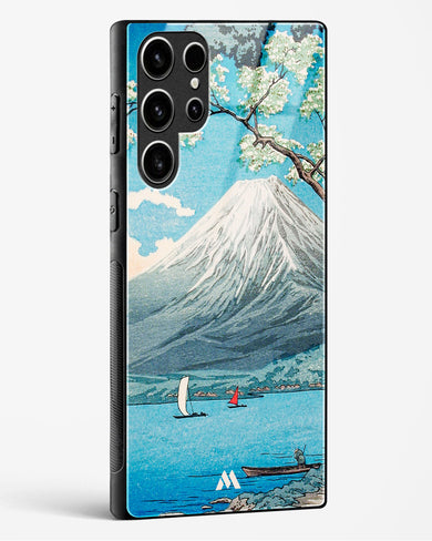 Mount Fuji from Lake Yamanaka [Hiroaki Takahashi] Glass Case Phone Cover (Samsung)