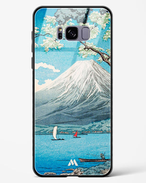 Mount Fuji from Lake Yamanaka [Hiroaki Takahashi] Glass Case Phone Cover (Samsung)