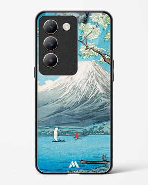 Mount Fuji from Lake Yamanaka [Hiroaki Takahashi] Glass Case Phone Cover (Vivo)