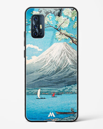 Mount Fuji from Lake Yamanaka [Hiroaki Takahashi] Glass Case Phone Cover (Vivo)