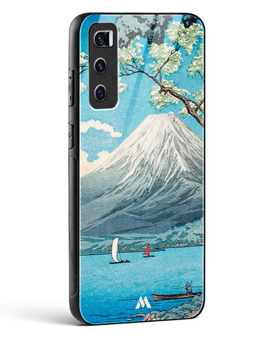 Mount Fuji from Lake Yamanaka [Hiroaki Takahashi] Glass Case Phone Cover-(Vivo)