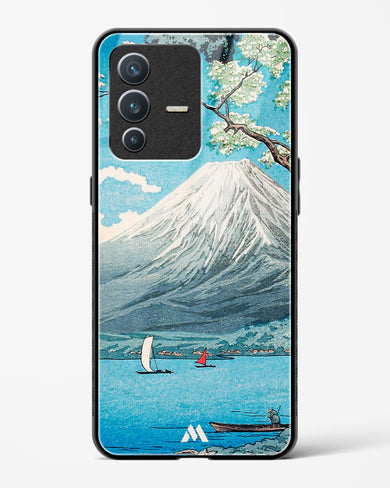 Mount Fuji from Lake Yamanaka [Hiroaki Takahashi] Glass Case Phone Cover (Vivo)