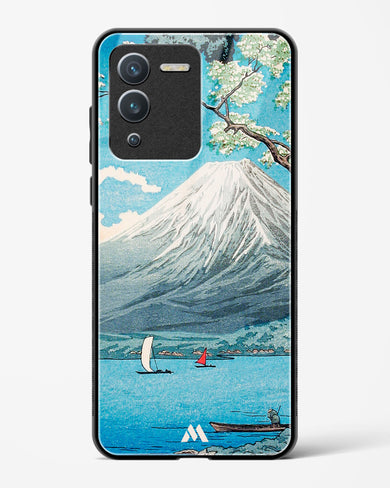 Mount Fuji from Lake Yamanaka [Hiroaki Takahashi] Glass Case Phone Cover (Vivo)