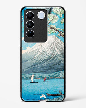 Mount Fuji from Lake Yamanaka [Hiroaki Takahashi] Glass Case Phone Cover (Vivo)