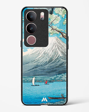 Mount Fuji from Lake Yamanaka [Hiroaki Takahashi] Glass Case Phone Cover (Vivo)