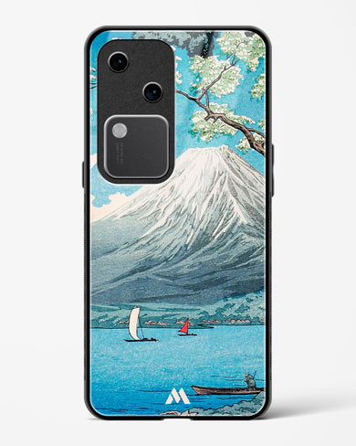 Mount Fuji from Lake Yamanaka [Hiroaki Takahashi] Glass Case Phone Cover (Vivo)