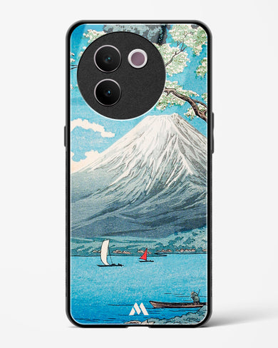 Mount Fuji from Lake Yamanaka [Hiroaki Takahashi] Glass Case Phone Cover (Vivo)