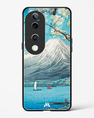 Mount Fuji from Lake Yamanaka [Hiroaki Takahashi] Glass Case Phone Cover (Vivo)