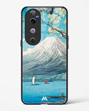 Mount Fuji from Lake Yamanaka [Hiroaki Takahashi] Glass Case Phone Cover (Vivo)