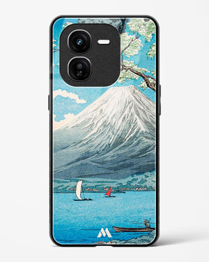 Mount Fuji from Lake Yamanaka [Hiroaki Takahashi] Glass Case Phone Cover (Vivo)