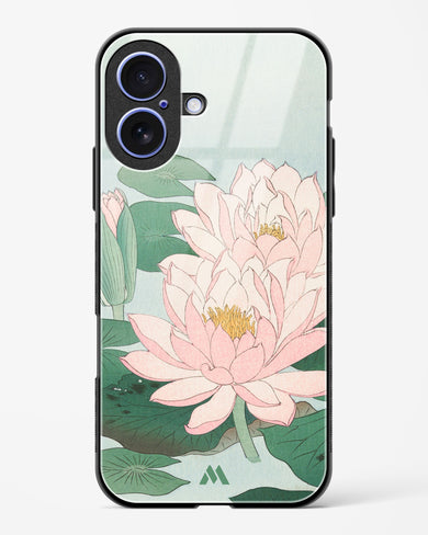 Water Lily [Ohara Koson] Glass Case Phone Cover (Apple)