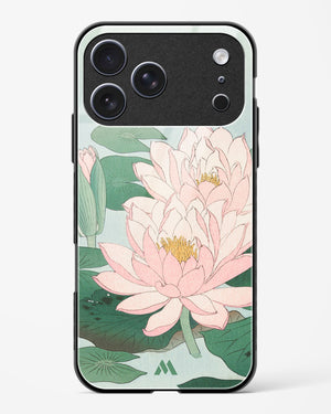 Water Lily [Ohara Koson] Glass Case Phone Cover (Apple)