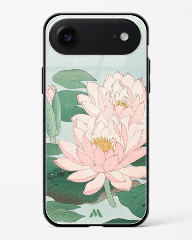 Water Lily [Ohara Koson] Glass Case Phone Cover (Apple)