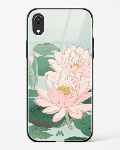 Water Lily [Ohara Koson] Glass Case Phone Cover (Apple)