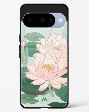 Water Lily [Ohara Koson] Glass Case Phone Cover (Google)
