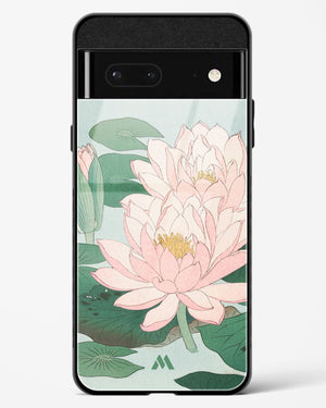Water Lily [Ohara Koson] Glass Case Phone Cover-(Google)