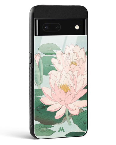 Water Lily [Ohara Koson] Glass Case Phone Cover (Google)