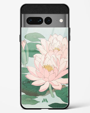 Water Lily [Ohara Koson] Glass Case Phone Cover (Google)