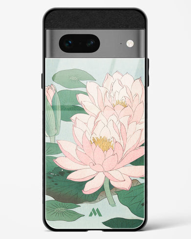 Water Lily [Ohara Koson] Glass Case Phone Cover (Google)