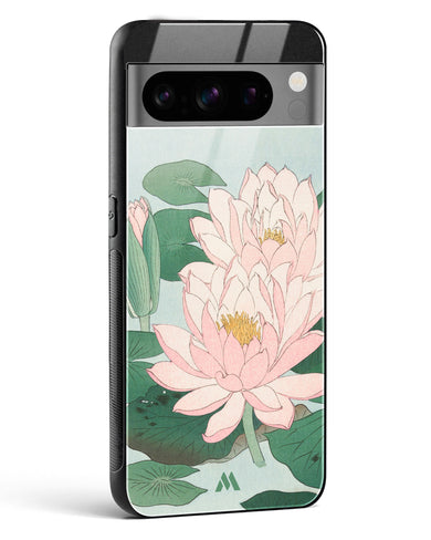 Water Lily [Ohara Koson] Glass Case Phone Cover (Google)