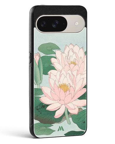 Water Lily [Ohara Koson] Glass Case Phone Cover (Google)