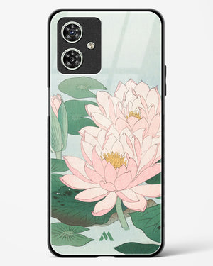 Water Lily [Ohara Koson] Glass Case Phone Cover (Motorola)