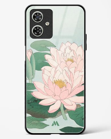 Water Lily [Ohara Koson] Glass Case Phone Cover-(Motorola)