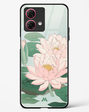 Water Lily [Ohara Koson] Glass Case Phone Cover (Motorola)