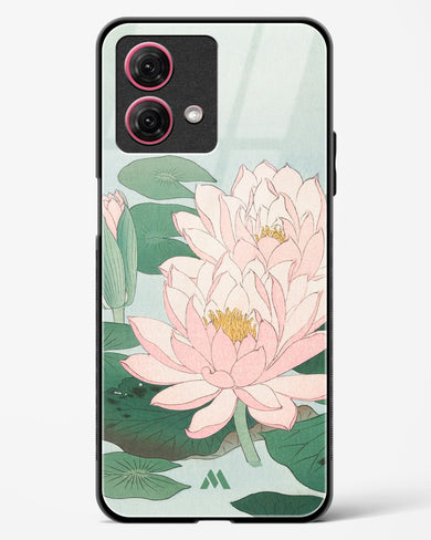 Water Lily [Ohara Koson] Glass Case Phone Cover-(Motorola)