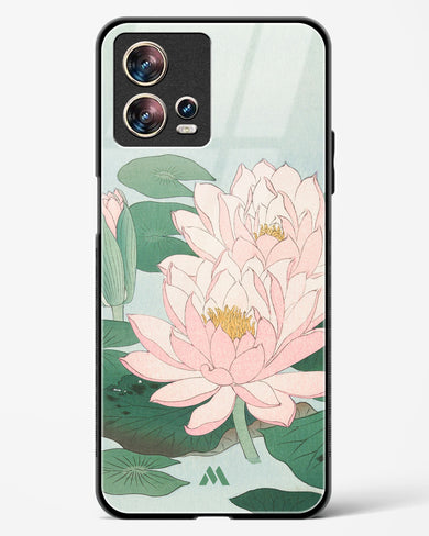 Water Lily [Ohara Koson] Glass Case Phone Cover (Motorola)