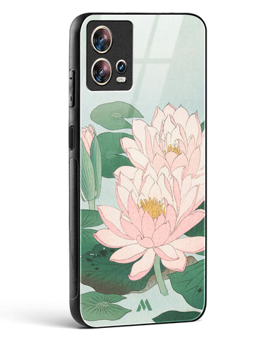 Water Lily [Ohara Koson] Glass Case Phone Cover (Motorola)