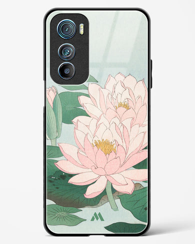 Water Lily [Ohara Koson] Glass Case Phone Cover (Motorola)