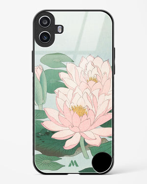 Water Lily [Ohara Koson] Glass Case Phone Cover (Nothing)