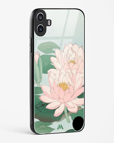 Water Lily [Ohara Koson] Glass Case Phone Cover (Nothing)