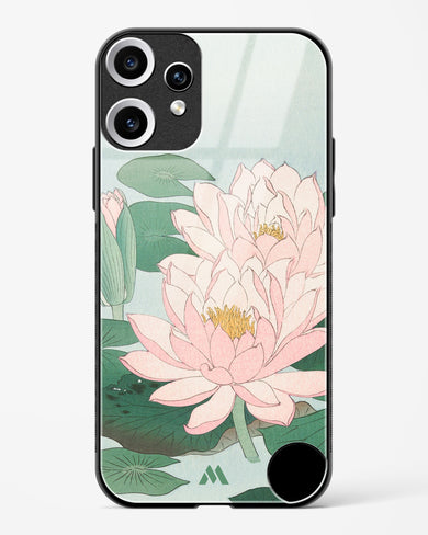 Water Lily [Ohara Koson] Glass Case Phone Cover (Nothing)