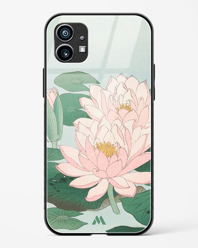 Water Lily [Ohara Koson] Glass Case Phone Cover (Nothing)