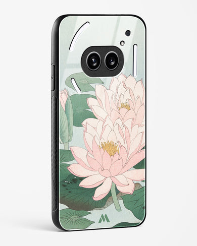 Water Lily [Ohara Koson] Glass Case Phone Cover (Nothing)