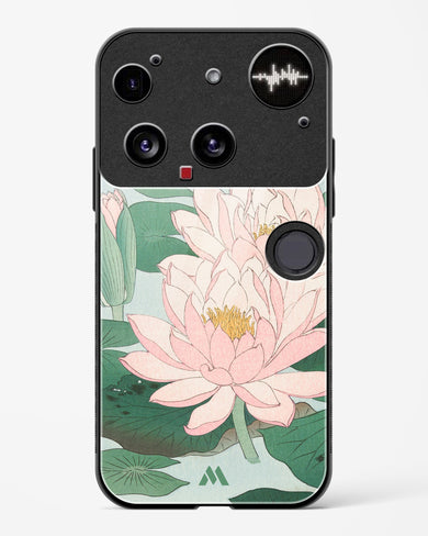 Water Lily [Ohara Koson] Glass Case Phone Cover (Nothing)