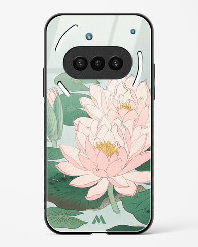 Water Lily [Ohara Koson] Glass Case Phone Cover (Nothing)