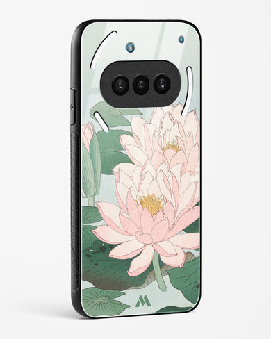 Water Lily [Ohara Koson] Glass Case Phone Cover (Nothing)