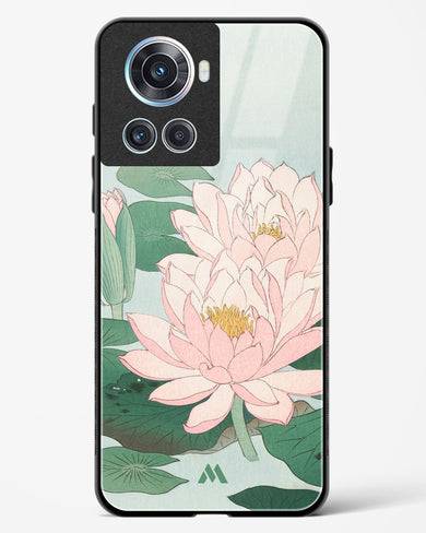 Water Lily [Ohara Koson] Glass Case Phone Cover-(OnePlus)