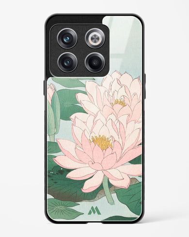 Water Lily [Ohara Koson] Glass Case Phone Cover (OnePlus)