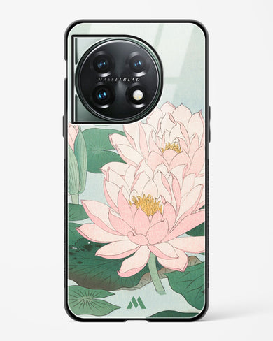 Water Lily [Ohara Koson] Glass Case Phone Cover (OnePlus)