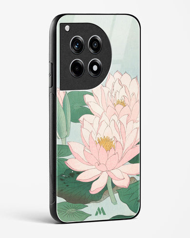 Water Lily [Ohara Koson] Glass Case Phone Cover (OnePlus)