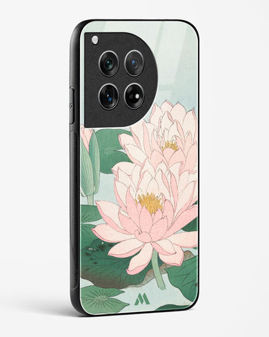 Water Lily [Ohara Koson] Glass Case Phone Cover (OnePlus)