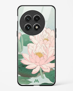 Water Lily [Ohara Koson] Glass Case Phone Cover (OnePlus)