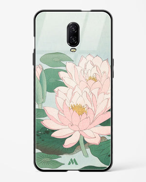 Water Lily [Ohara Koson] Glass Case Phone Cover (OnePlus)