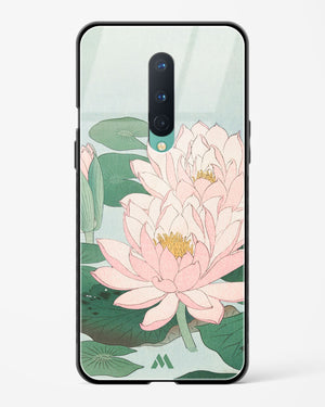 Water Lily [Ohara Koson] Glass Case Phone Cover (OnePlus)